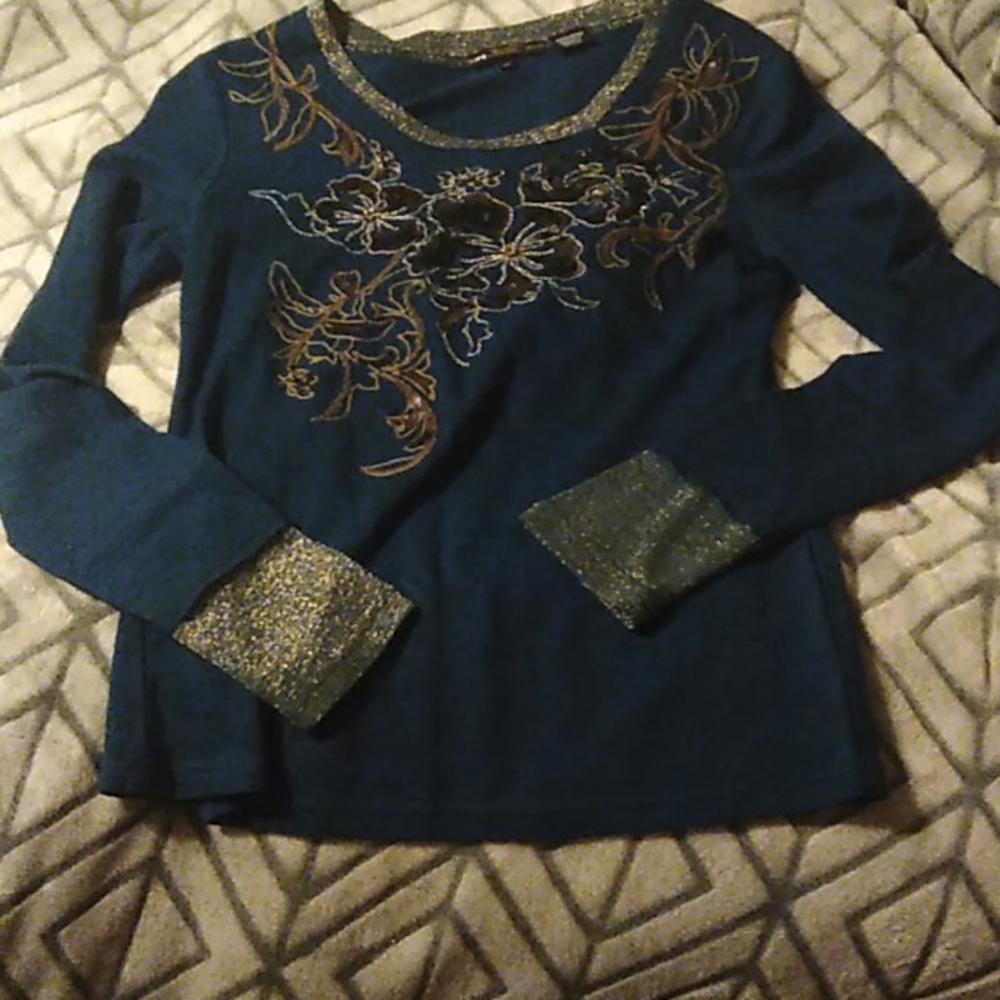 Miss Me sweater top long sleeve